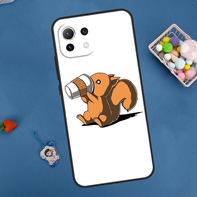 

Cartoon Animal Squirrel Case For Xiaomi 14T Pro 13T 11T 12T 13 14 15 Ultra POCO X7 Pro X3 X5 X6 F5 F6 M6 Pro Cover POCO X6 Pro