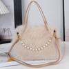 Tragbare Plüschtasche Damen neue Mode pelzige Umhängetasche ausländischer Stil vielseitige Messenger-Haartasche