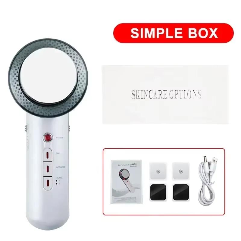 

Аппарат для похудения 3 в 1 EMS Ультразвуковая кавитация Антицеллюлитный Жиросжигатель Инфракрасный Слимминг Машин Косметологический Аппарат Уход