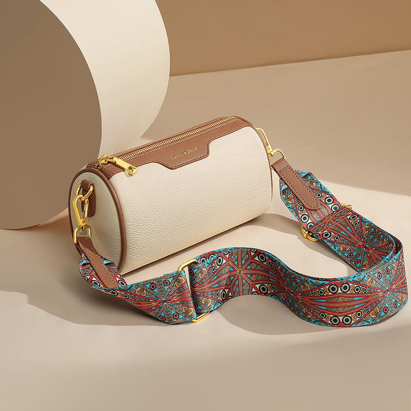 Сумка женская осенне-зимняя новая сумка-мессенджер женская сумка под мышку кожаная сумка-подушка универсальная высококачественная цилиндрическая сумка