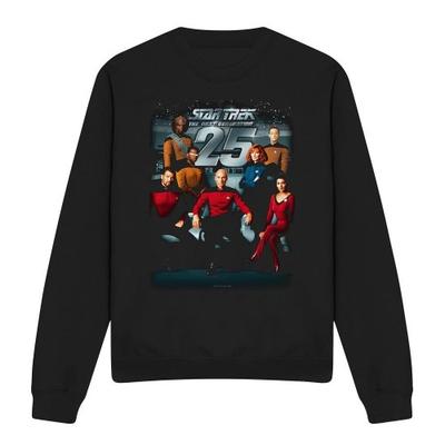 STAR TREK Unisex Adult 25th Anniversary Sweatshirt