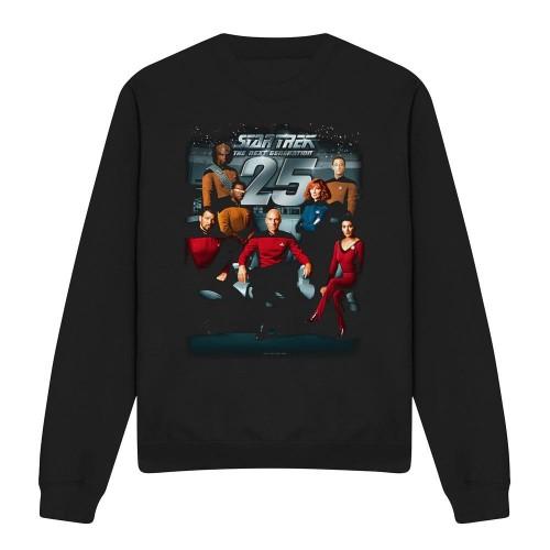 STAR TREK Unisex Adult 25th Anniversary Sweatshirt