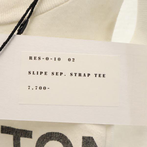 RESCARP 23ss Remake Print Short Sleeve T-shirt White Men's Used