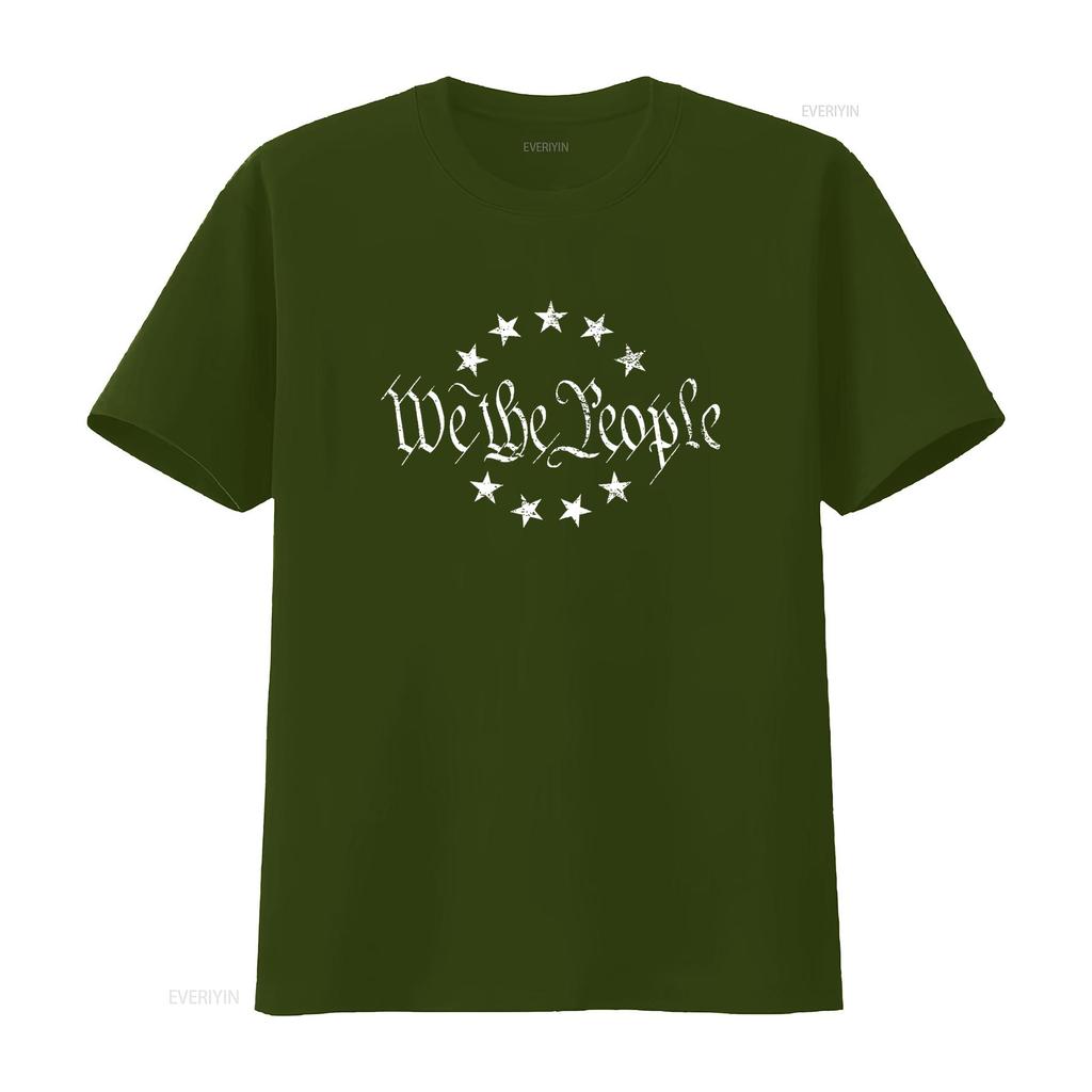 WE THE PEOPLE LIBERTY FREEDOM T Shirt vintage Washed Comfortable fashion Casual Top For Everyday Wear Versatile graphic Soft