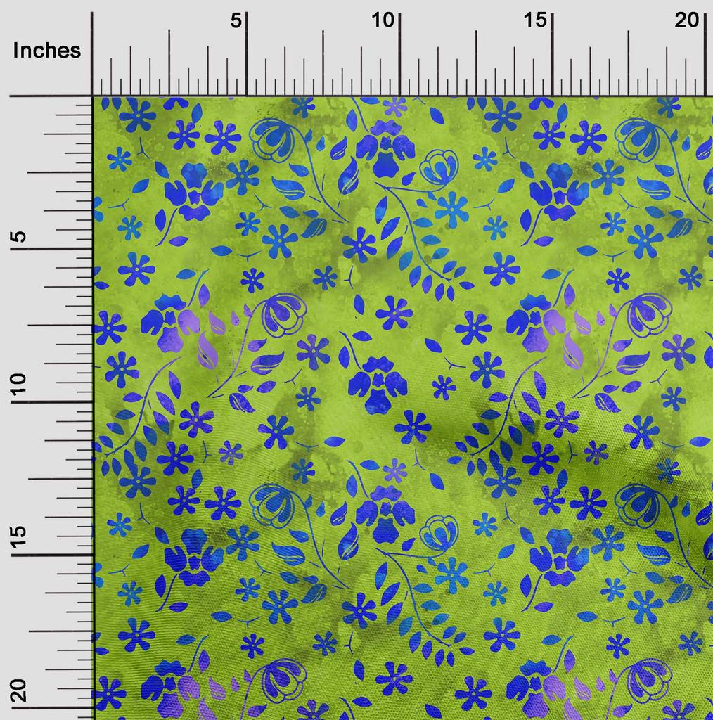 oneOone Cotton Flex Brown Fabric Batik Sewing Fabric By The Yard Printed Diy Clothing Sewing Supplies 40 Inch Wide -