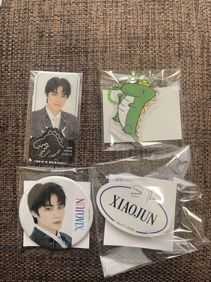 

[USED] Wayv Penmi Random Toy Xiaojun Ackey Can Badge Sticker etc.