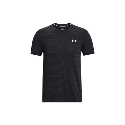 Rippled Crew Neck Short Sleeve T-Shirt Men Tops Black 1379281-001