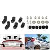 Per Ford Fiesta ST Modelli 2014-Su Spoiler Posteriore Riser Estensione Rialzo Nero