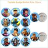 Roblox 99 Nights InThe Forest Cute Birthday Party Favors Gift Bag Cake Topper Cartoon Stickers Slap Bracelets School Prizes