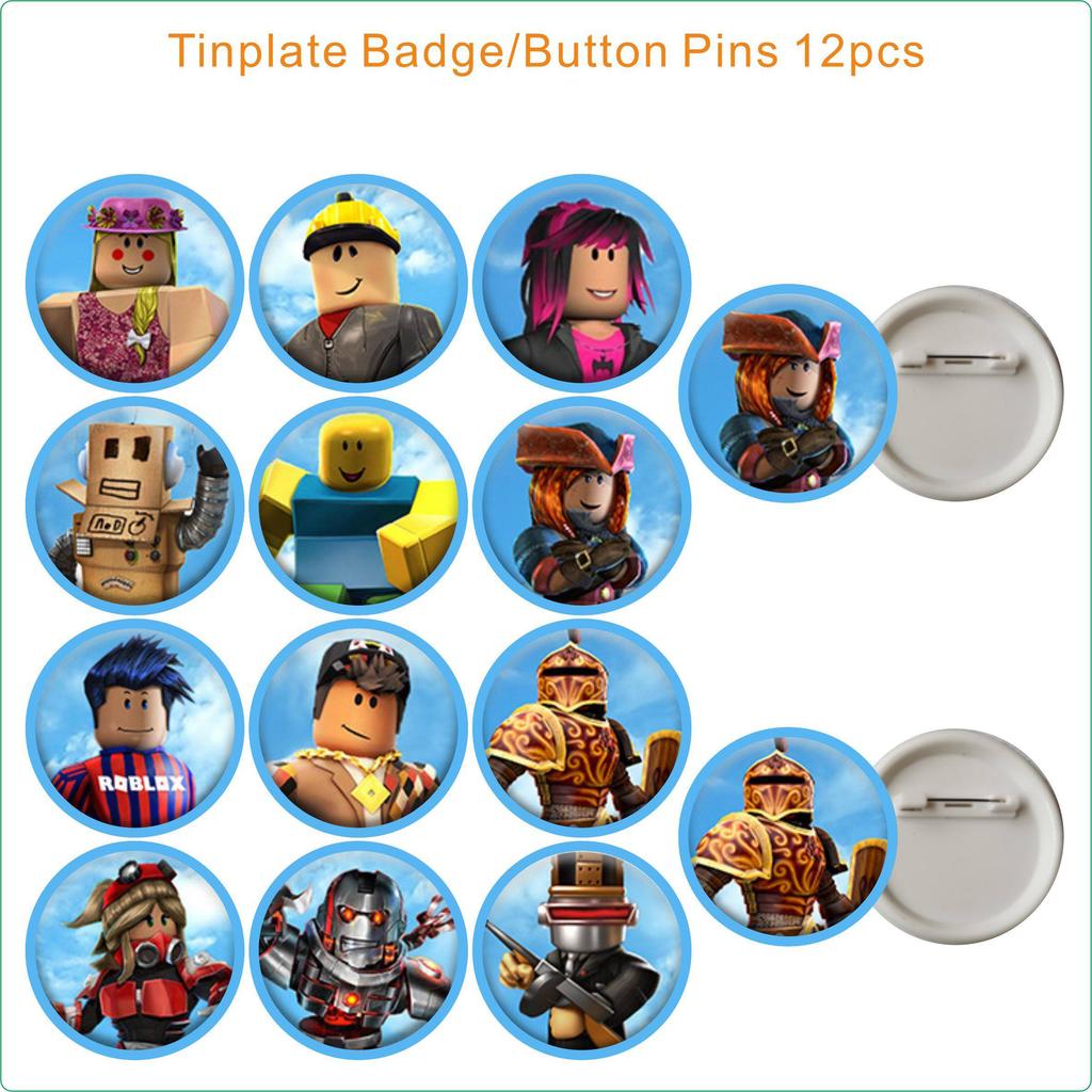 Roblox 99 Nights InThe Forest Cute Birthday Party Favors Gift Bag Cake Topper Cartoon Stickers Slap Bracelets School Prizes
