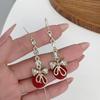 Simple Temperament Light Luxury Anti-lost Earrings Women's Fashion High Sense Tassel Versatile Super Fairy Personalized Earrings