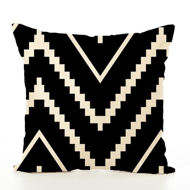 Design Nordic Style Pillows for Home Fabric Living Room and Home Use Retro