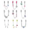 Copper Metal Perfume bottle Cute animal Bead Components Charm Bead Components Compatible With Authentic Original Bracelet High Quality Fine Jewelry