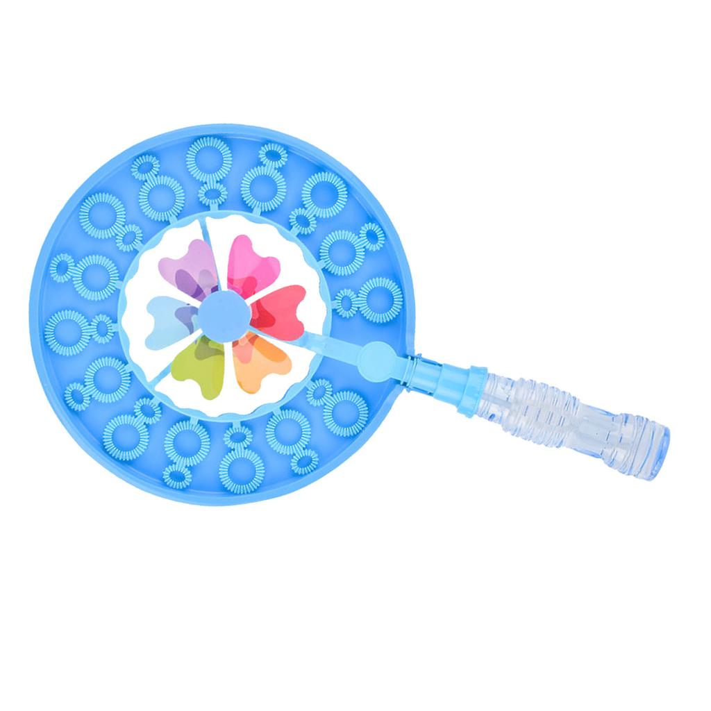 Windmill Bubble Wand Detachable Multi Hole Children Pinwheel Bubble Blower for Travel Outdoor