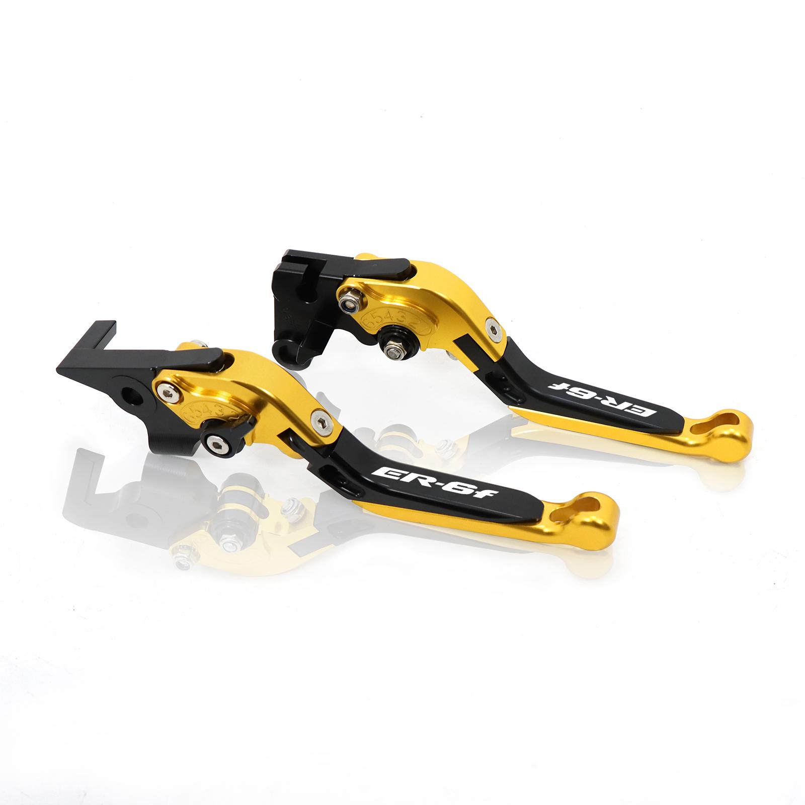

Motorcycle Accessories CNC Adjustable Folding Extendable Brake Clutch Levers For Kawasaki ER-6F ER 6 F ER6 F ER6F 2009-2016
