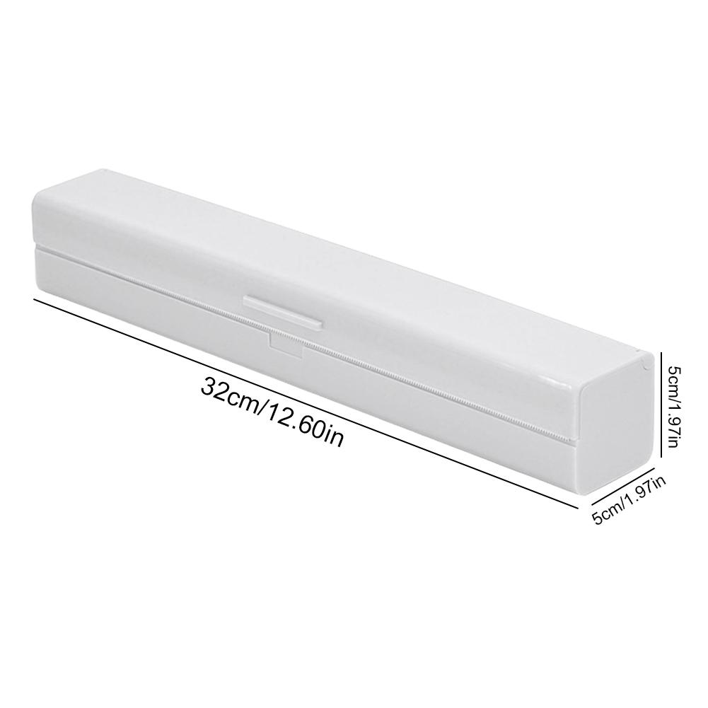 Cling Food Wrap Cutter Dispenser Food Plastic Cling Wrap Dispensers Food Film Holder Kitchen Storage Accessories Utensils