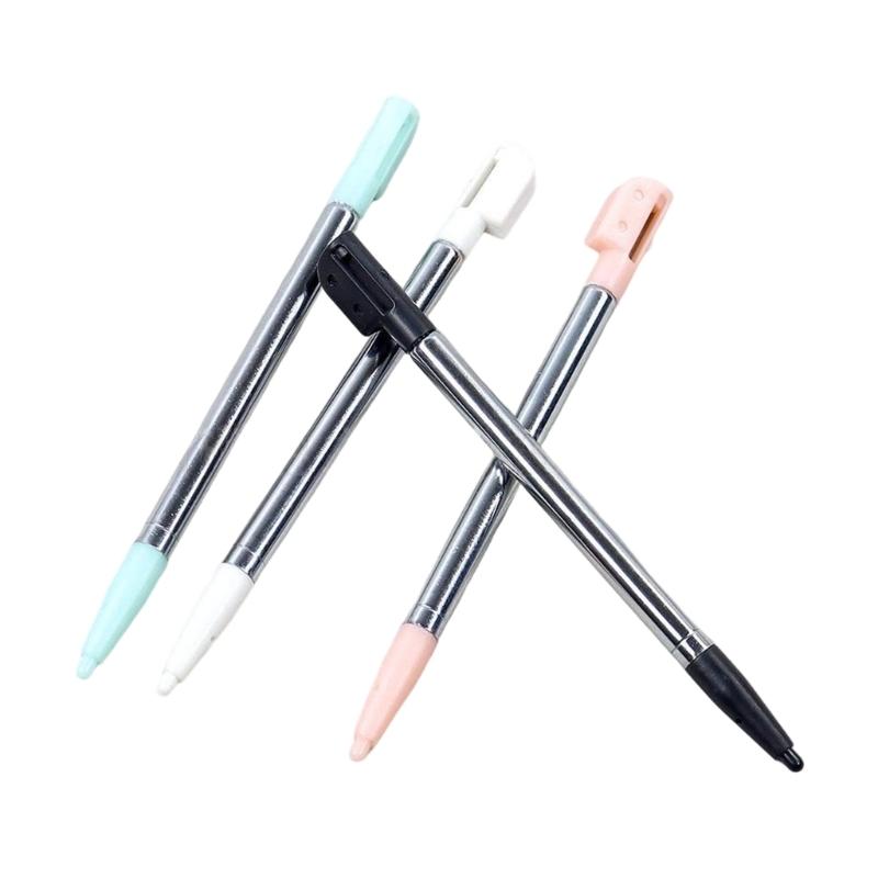 High Accuracy Control Game Touch Styluses Pen Retractile Feature Metal Plastic Construction Ergonomic Handle Portable Size