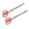 2 Snake Feeding Tongs, 15-inch Snake Hook, Snake Handling Tool, for Reptiles, Bearded Dragons, Snakes, Reptile, Gecko Tank Accessories,