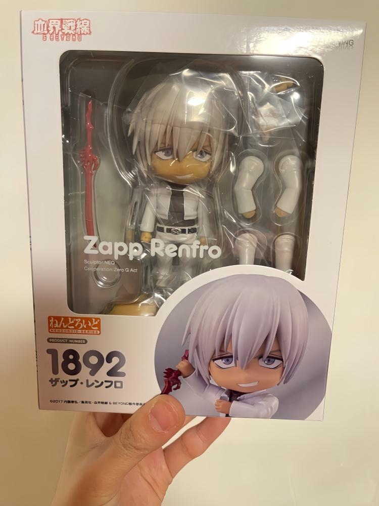 Original anime Blood Blockade Battlefront No.1892 Zapp Renfro Genuine Anime Figure Collectibles toy