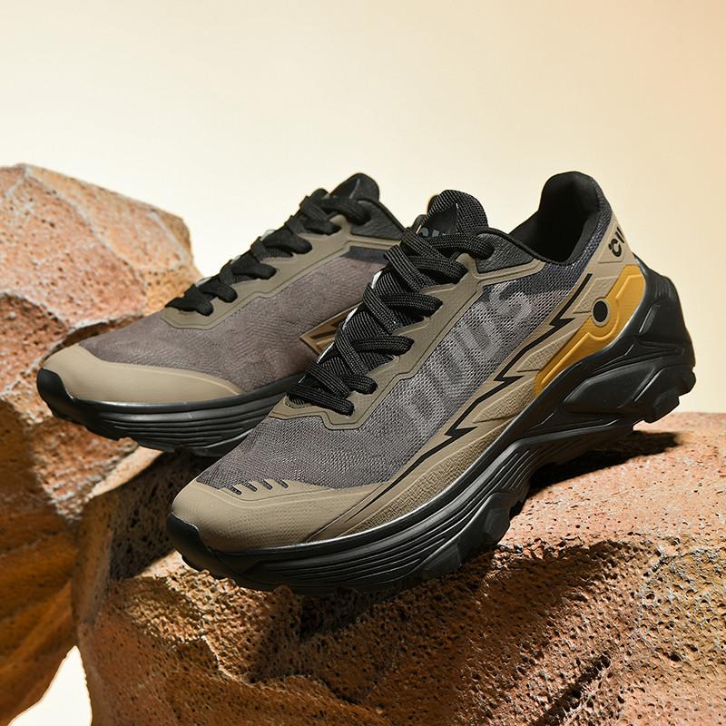Herren-Laufschuhe, atmungsaktiv, Sport-Sneaker zum Schnüren, bequem, lässig, Wanderschuhe, Sportschuhe für das Training