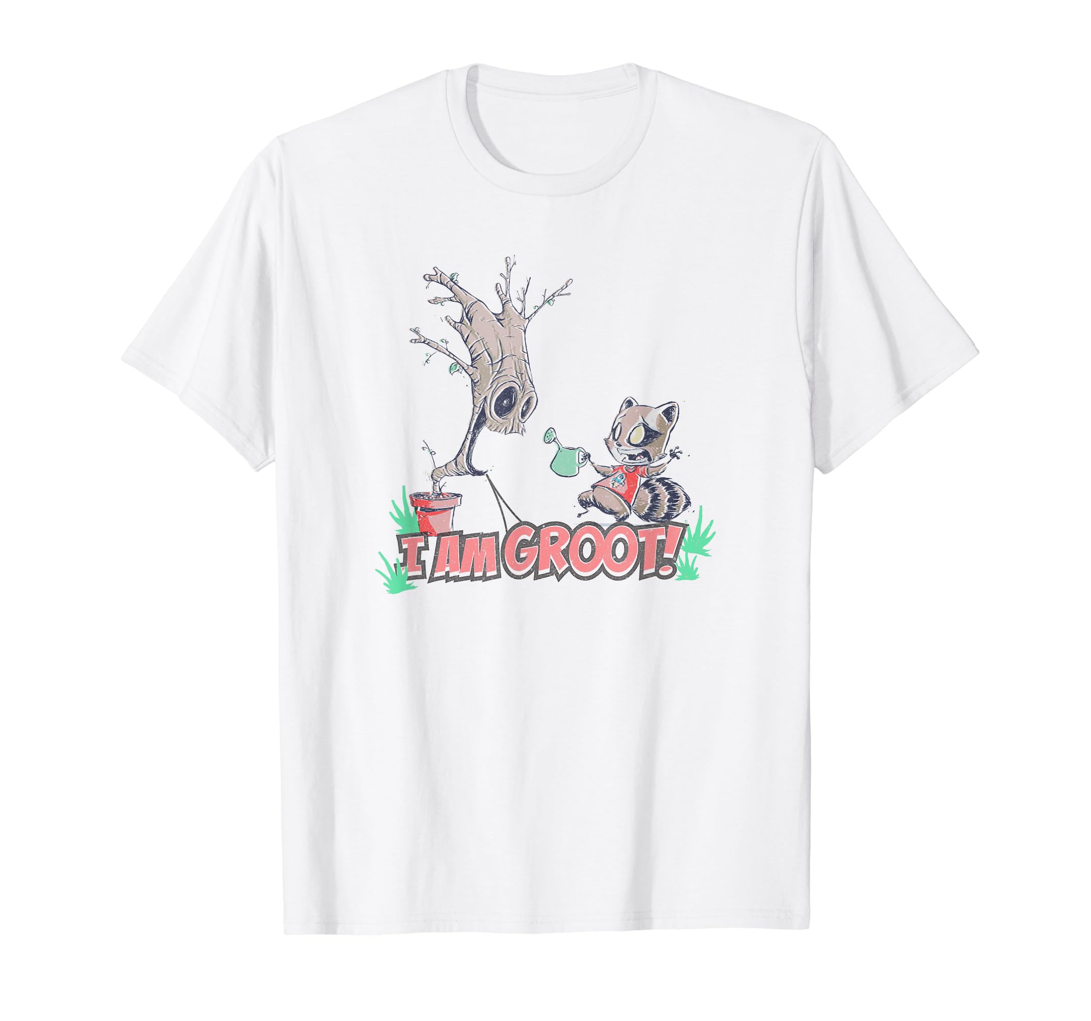 

Marvel Guardians of the Galaxy Groot & Rocket Quote T-Shirt