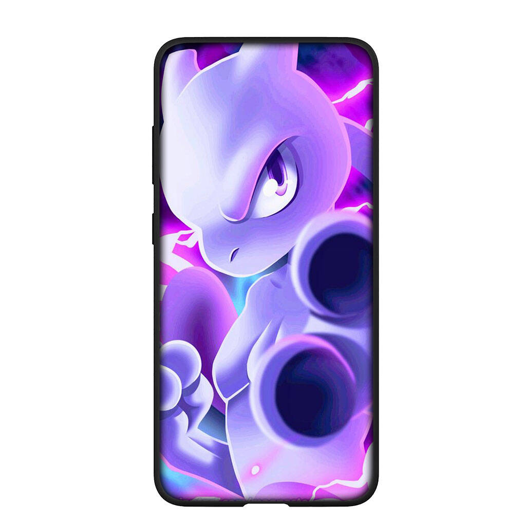 Phone Case for iPhone 17 16 15 Plus Xiaomi Poco F8 F7 X7 X6 M8 C85 C75 Redmi Note 14 12 11 13 Pro Max A4 14C 13C 15C Mew Pokemon Pikachu Mewtwo Cover