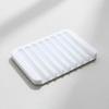 Silicone Soap Dish Storage Holder Shower Draining Kitchen Sink Sponge Holder Bathroom Accessory