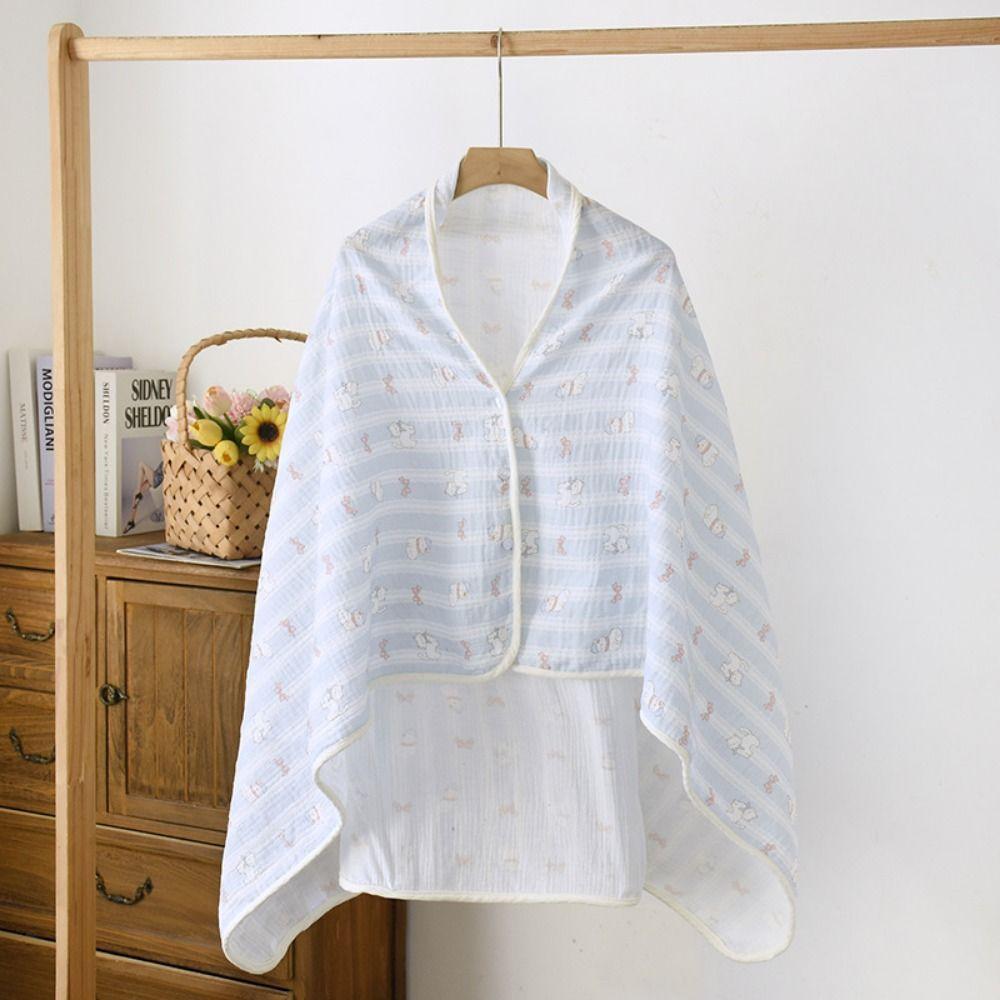 Breathable Breastfeeding Cover Floral Printed Outdoor Nursing Towel Pregnant