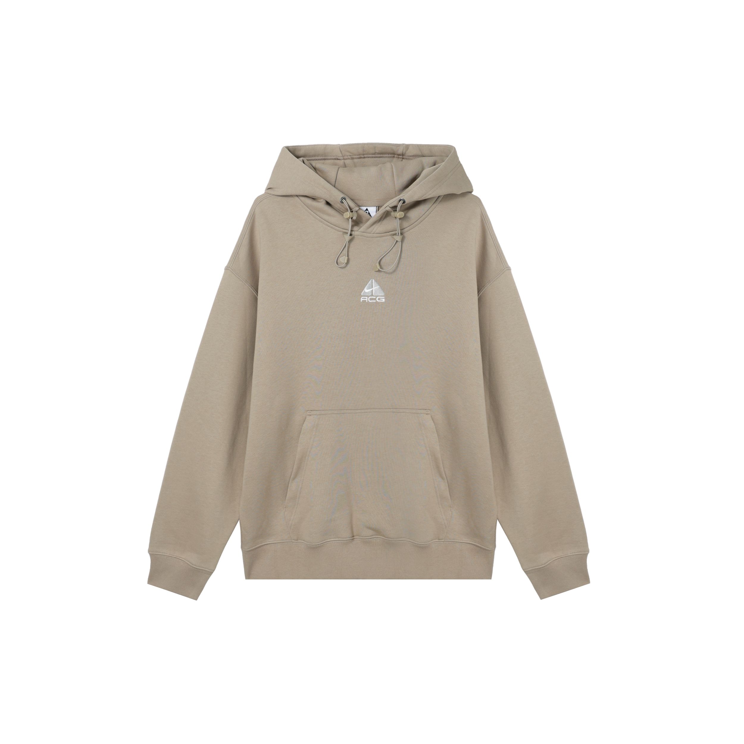 

Мужской пуловер с капюшоном и длинными рукавами с вышитым логотипом Nike, хаки DH3088-247 M