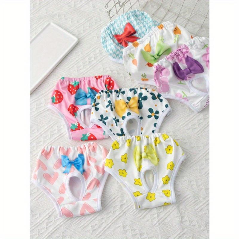 1 Stück Süße Haustier Anti-Belästigungs-Hose, Hygienehose für Hündinnen, Modische Neue Haustier-Shorts