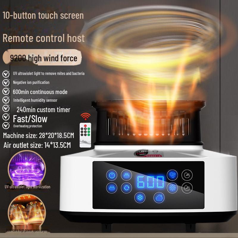 Household Shoe and Head Dryer Heater with Accessories