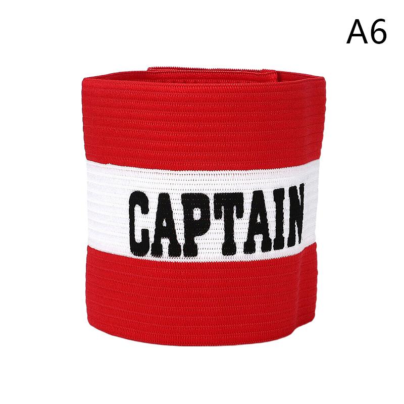 

Классическая капитанская повязка для футбольных тренировок взрослых и молодежи Эластичная повязка на руку Капитанские повязки для командных видов спорта A6