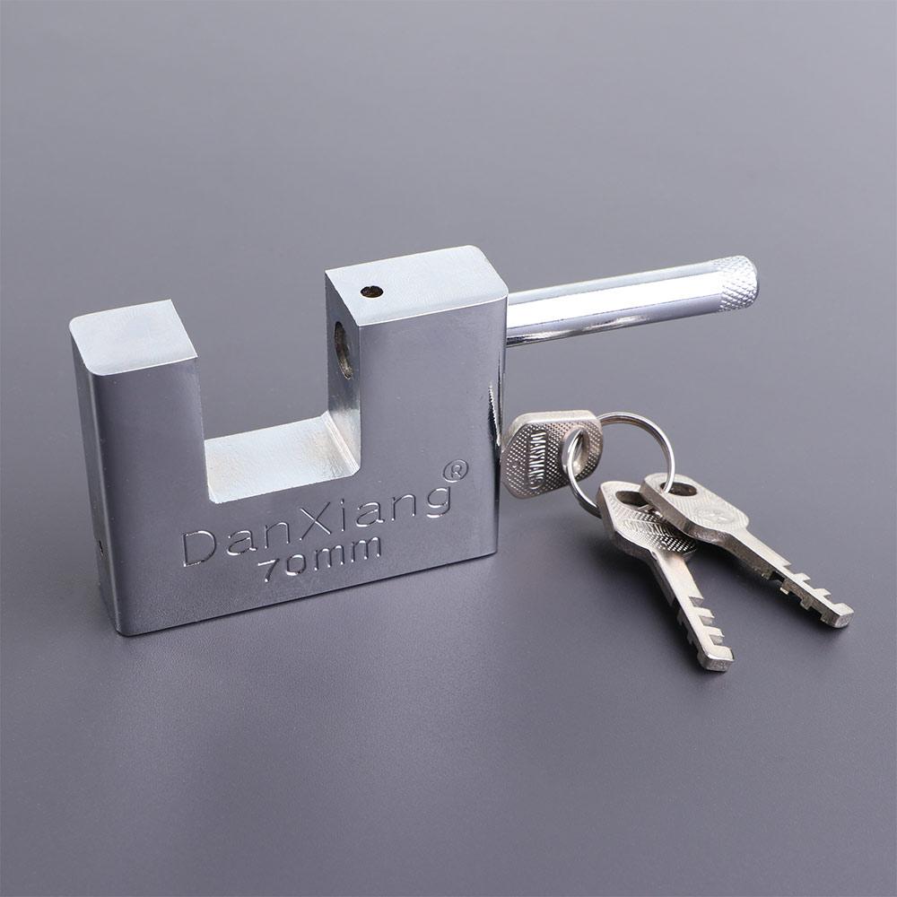 

Тяжелый шкаф для ворот с 3 ключами, противоугонный дверной замок, фурнитура для улучшения дома, навесной замок