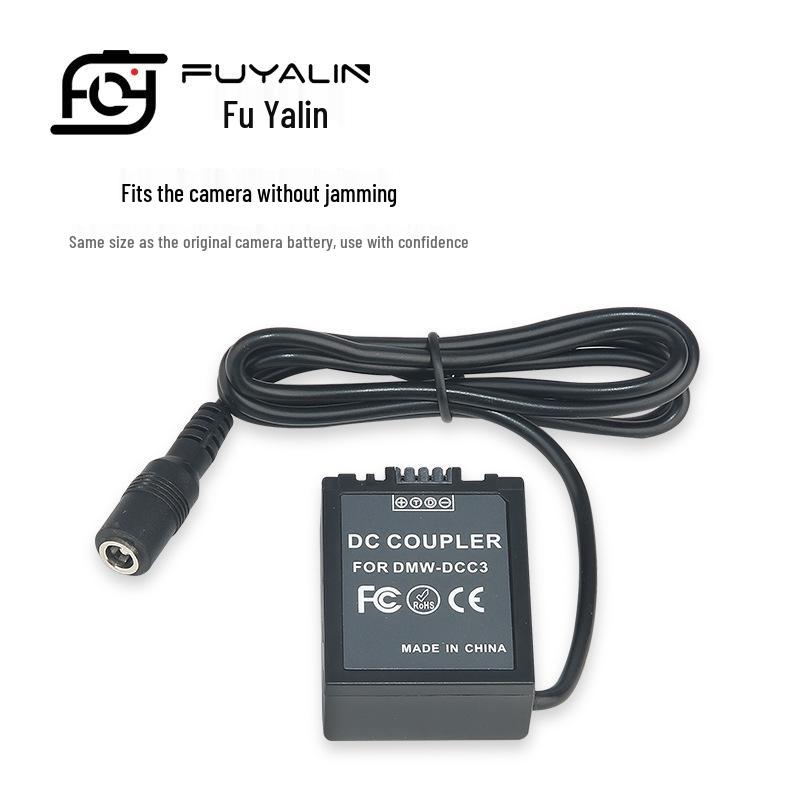 DCC3 PD/Type-C Adapter DMW-BLB13 Compatible Fake Battery for Panasonic G1, GH1, GF1, G2, G10