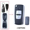 Coque de Télécommande de Clé de Voiture Remplacement/Modification Pour Kia Pour Hyundai Sonata Accent Tucson Sonata Santa Fe Carens Elantra 2007-2011