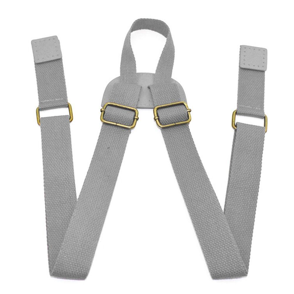 

Fashion Durable Adjustable Canvas Bag Strap Backpack Strap Rucksack Belts School Book Bag Accessories серый