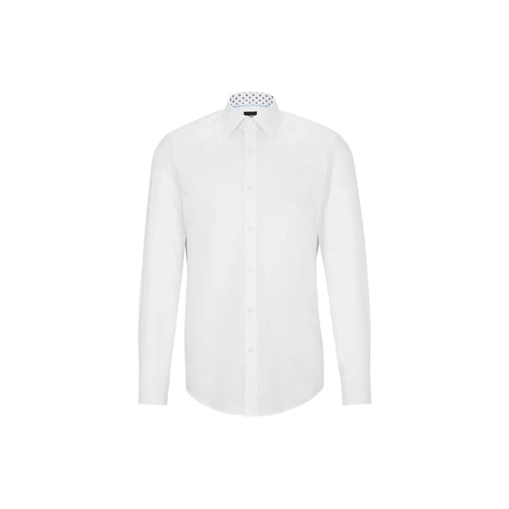 Hugo Boss SS23 Shirt Men's White 50490514-100