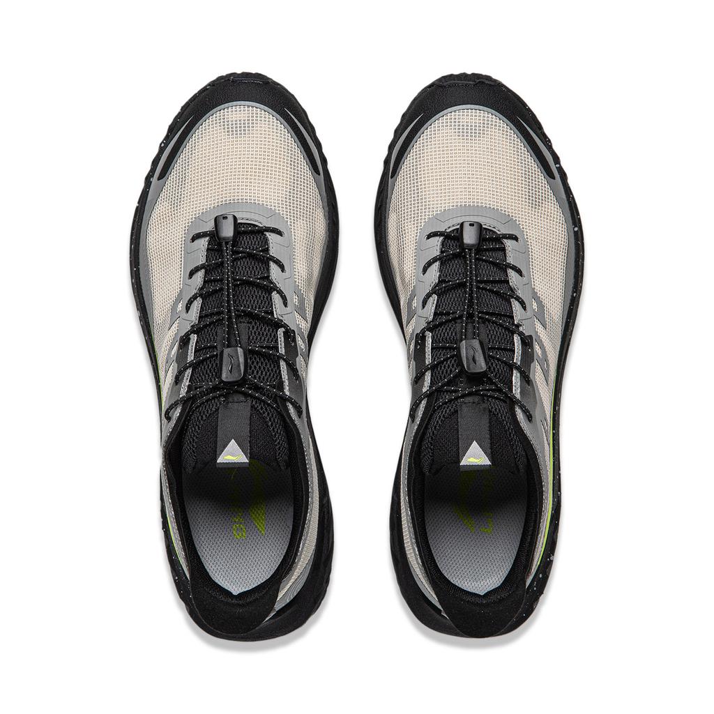 Li Ning Zhu Ye V2 Brand Logo Stitched Sports Shoes Low Top Casual Running Shoes Men sneakers ARSW123-2