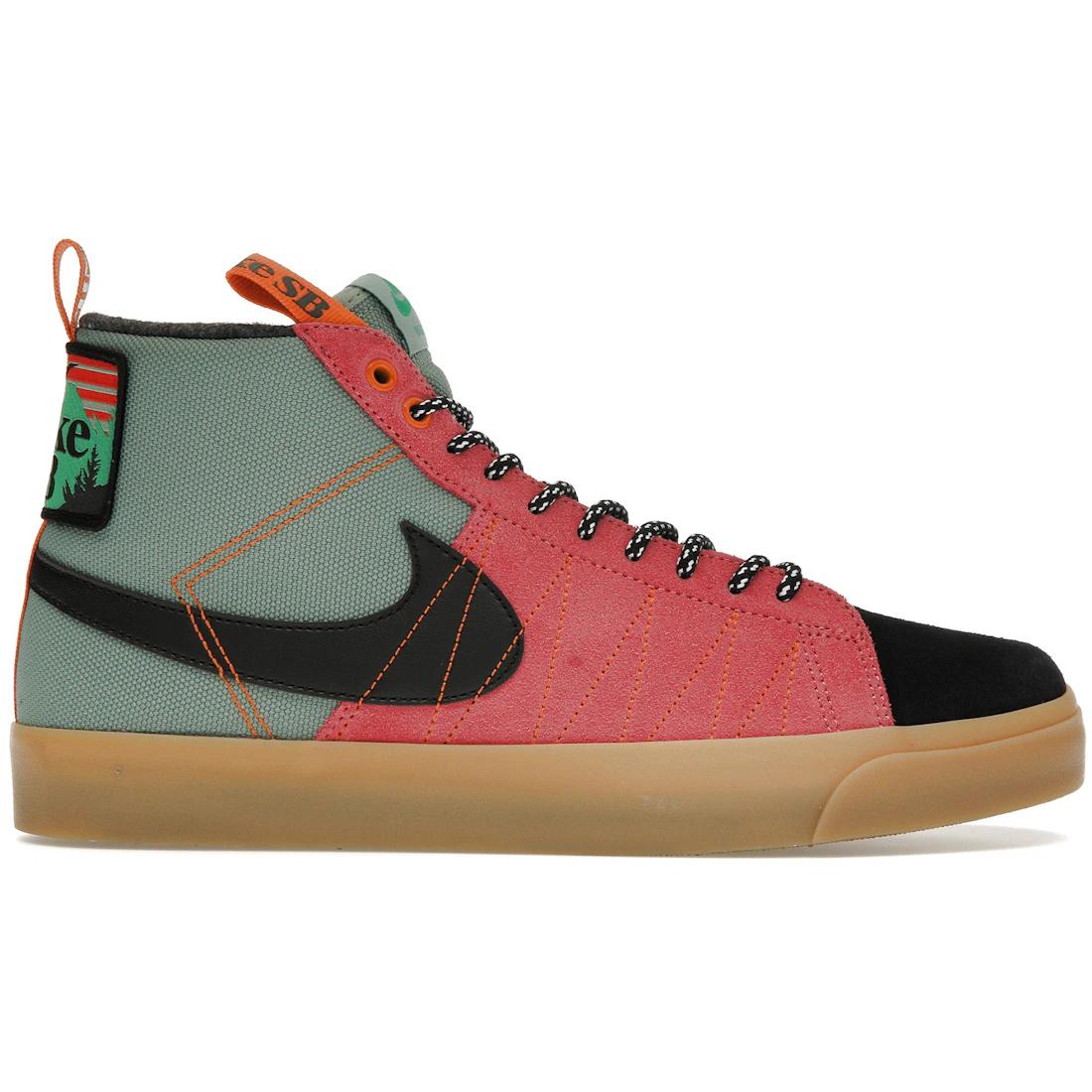 

Sneaker Nike SB Zoom Blazer Mid PRM Acclimate Jade Smoke(DC8903-301) 40.5