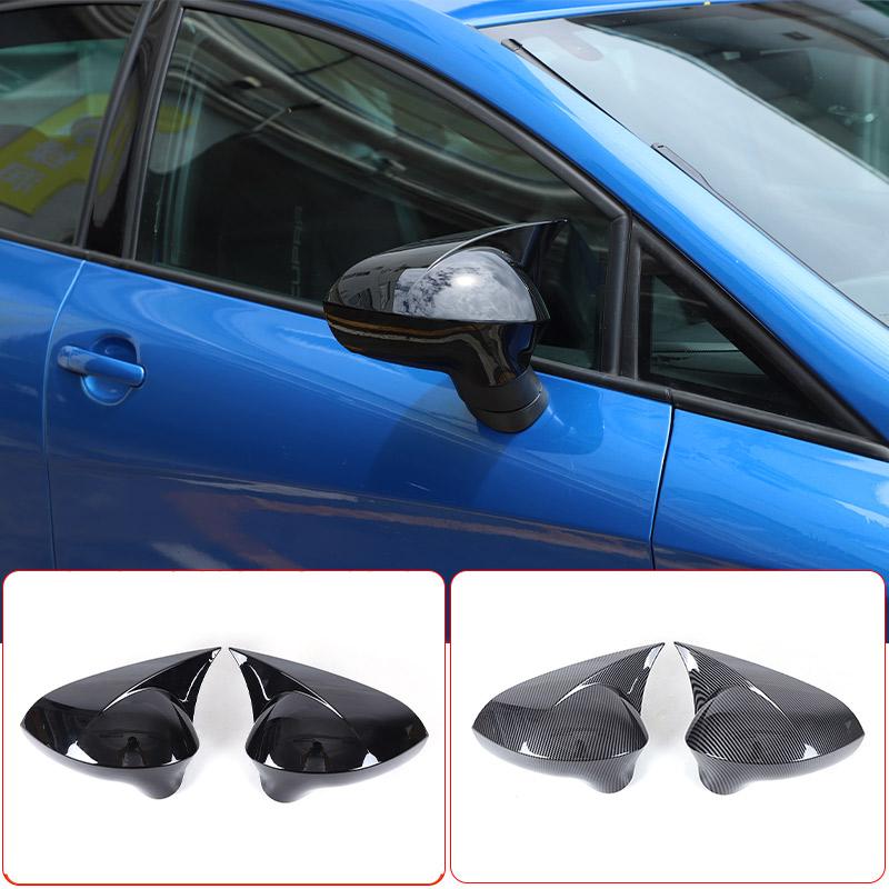 Para Seat Leon MK2 2008-2012 ABS Fibra de Carbono Accesorios de Cubierta para Espejo Retrovisor Lateral de Coche