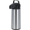 Pichet À Pompe Isotherme - Airpot - 1,9 Litres - Inox - Conserve Au Froid 24h - Conserve Au Chaud 12h