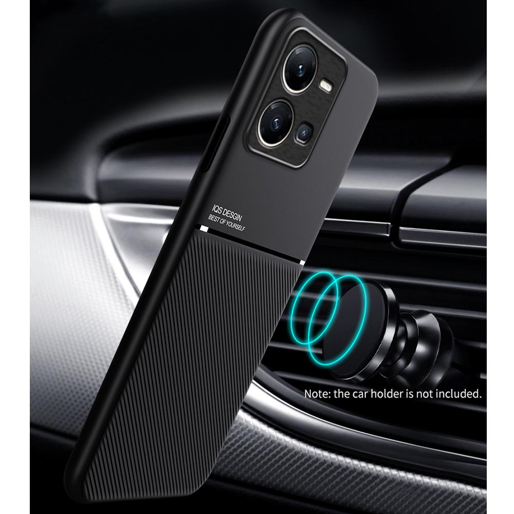 For Vivo Y35 Phone Case TPU Soft Bumper Magnetic Shockproof 360 Full Protector Back Cover for VIVO Y35 4G Case Skin Touch Coque