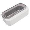 Ultrasound Jewelry Cleaner Machine 304 Stainless Steel ABS Mini Portable Eyeglasses Cleaning Machine for Watch Retainer