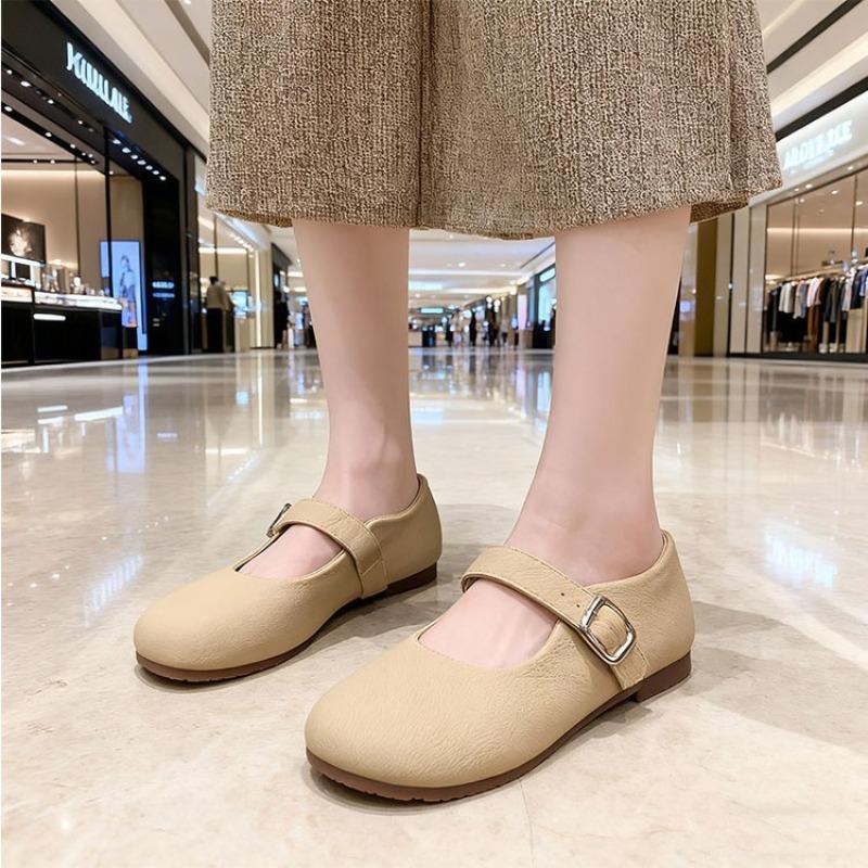 Women's Shoes, Flat Shoes, Women's Super Soft Single Shoes, New Shallow-mouthed Soft-soled Shoes, Leather Shoes