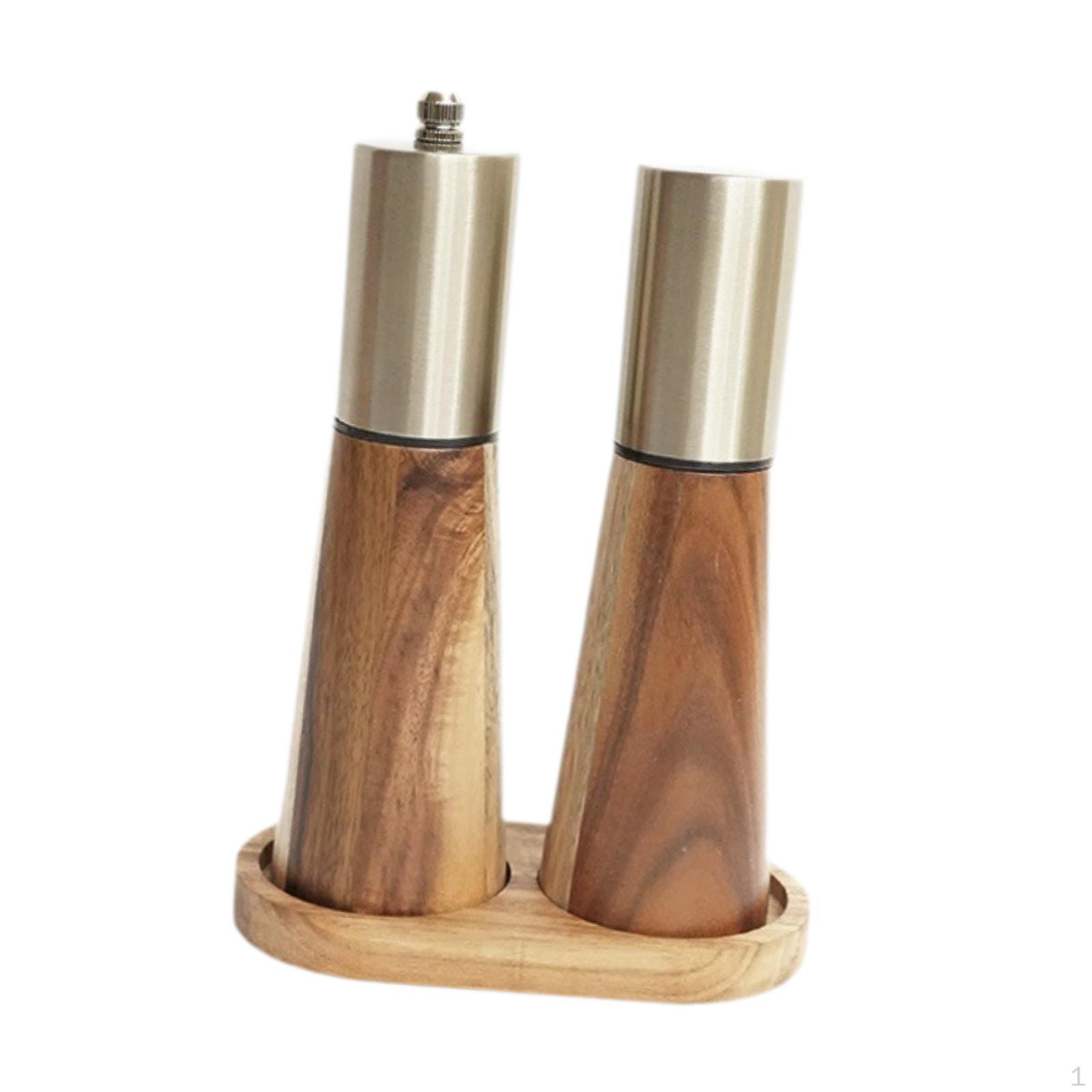 

Набор мельниц для перца, мельницы для специй, шейкер, бутылка для приправы, домашнее измельчение With Tray