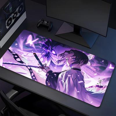 Sword Art Xl Gaming Mouse Pad Nonslip Rubber Base Stitched Edge Waterproof Desk Mat For Pc Laptop Gamer Office Computer Accessories C929737
