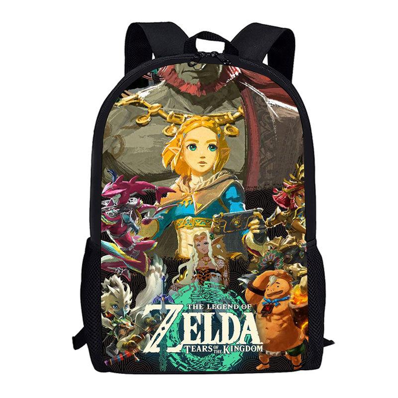 Legend Of Zelda Backpack Breath Of The Wild Game Student School Bag 3D Printed Backpack Cartoon