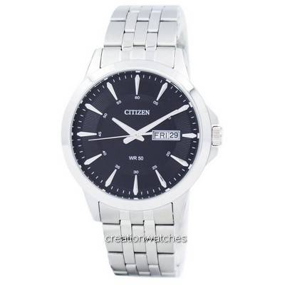 Мужские часы Citizen Quartz BF2011-51E чёрный