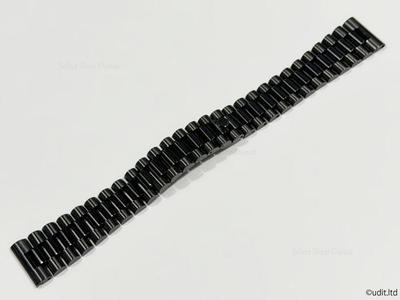 [OCCASION] Bracelet de montre President compatible Rolex avec largeur d'entrecorne 20 mm, noir