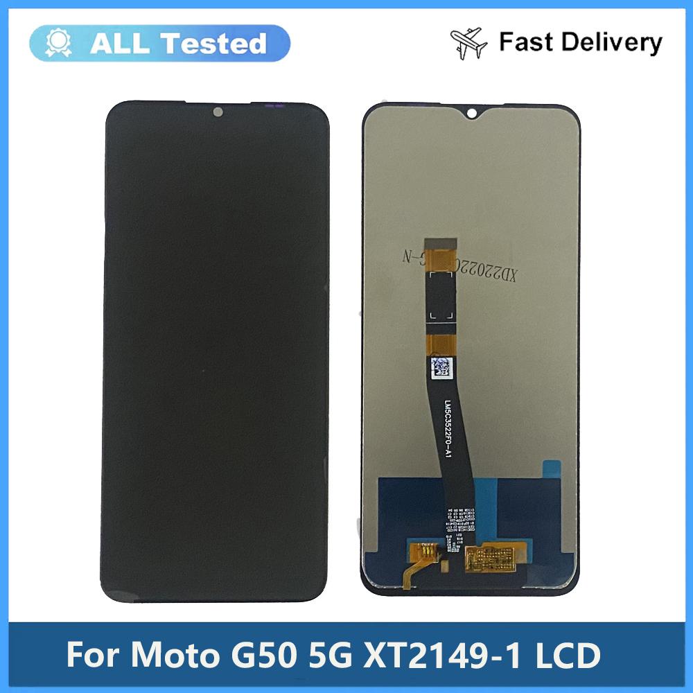 LCD Screen and Digitizer Full Assembly For Moto G50 5G XT2149-1